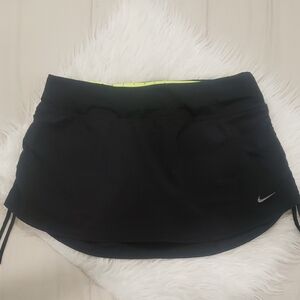 Nike Black Skirt with Neon Accents